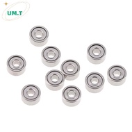 UM.T 10Pcs 681XZZ 1.5x4x2mm open miniature bearings ball mini hand bearing spinner