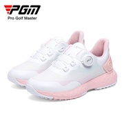 PGM รองเท้าผ้าใบกันน้ำสำหรับผู้หญิงรองเท้ากอล์ฟแหลมกันลื่นรองเท้าลำลอง Femle รองเท้าวิ่งไมโครไฟเบอร์