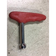 Golf Spike Wrench Zinc Alloy Golf Spike Tool with Ergonomic Handle Universal Spike Shoes Replacement