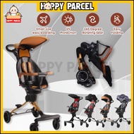 Advanced V5-B Ultralight Foldable 2-Way Facing Magic Stroller Adjustable Awning &amp; Rotating Seat with One Button