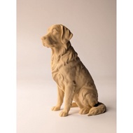 Minimalist Golden Retriever Figurine