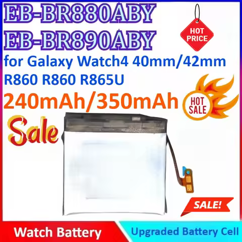 New EB-BR890ABY/EB-BR880ABY 240mAh/350mAh Watch Battery for Galaxy Watch 40mm/42mm R860 R865U R860 /