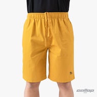 GALLOP : Twill Shorts กางเกงขาสั้นผู้ชายเอวยางยืด รุ่น GS9027 สีเหลือง / ราคาปกติ 1490.-