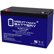 Mighty Max Battery 12V 100AH Gel Battery Replaces Solar Wind Deep Cycle VRLA 12V 24V 48V