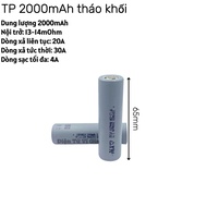 Khối pin 3S 2P Mạch 3S30A Pin 18650 Điện áp 10.8V - 12.6V