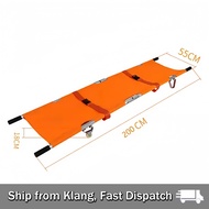 Berkualiti Tinggi Double Fold Stretcher/Foldable Emergency First Aid Stretcher/Portable for Ambulanc