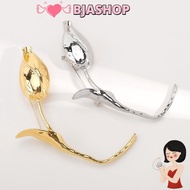 BJASHOP Tulip Flower Brooch, Temperament Tulip Shaped Suit Corsage Pins, Fashion Alloy Ins Style Wom