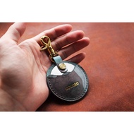 [gogoro Key Leather Case] Italian Vegetable Tanned Association La Bretagna Blue Camouflage Waxing Ve