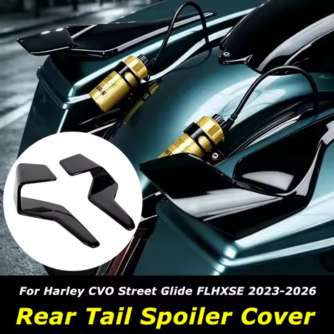 For Harley CVO Street Glide FLHX FLHX Road Glide FLTRX Motorcycle Rear Fairing Spoilers Wind Deflect