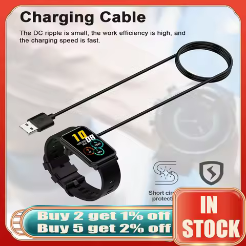 Smartwatch USB Charge Cable for Huawei Watch Fit/Huawei Band 6/Huawei Band 6 Pro/HONOR Band 6/HONOR 
