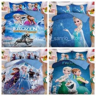 冰雪奇緣 Frozen Elsa 床單 frozen  床單套裝 床上用品 床笠 枕頭袋 枕套 被套 elsa anna olaf 雪寶 魔雪奇緣 家居 日用品 艾莎