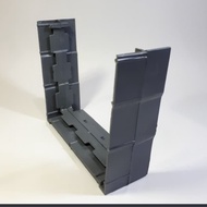 Square Gutter Connection/4' inch Gutter Socket/Gray Water Gutter Gutter