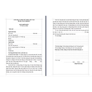 READY SINGLE SET FOR A4 PAPER INVOICE MARRIAGE IN A4 PAPER HELP YOU MAKE IT YOURSELF
