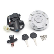 Motorcycle Ignition Gas Cap Switch Lock Set Fuel Key for Yamaha MT03 2006-2012 YZF R6 R1 XJ6 FJ09 FZ