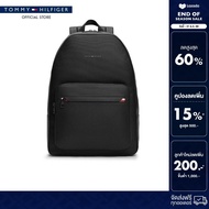 Tommy Hilfiger กระเป๋าสะพายหลัง ผู้ชาย รุ่น AM0AM13979 BDS - สีดำ
