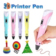 DIY 3D Pen Print Pen 3D Graffiti Pen 3D Drawing Filament For Children Children's Educational Toys