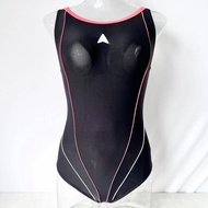 Racing Swimsuit Teenager Professional Training Competition X-Back Slim-Fit Quick-Drying Tight One-Pi