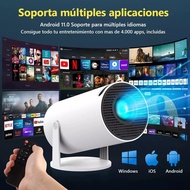 Hy300 Cross-Border Hot-Selling Projector Household Ultra-High Definition Small Portable Barrel Proje