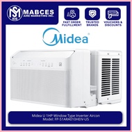 ◧ ஐ Midea-U Shape 1hp Window Inverter Aircon - FP-51ARA010HEIV-U5