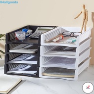 WOW Stackable File Rack, Desktop Organizer File Organizer A4 File Storage Tray, Fashion Papers Rack 