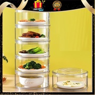 🥇Free Gift🥉locall Seller🥇Siap Pasang 5 Tier Insulated Food Storage Slide Cover Tudung Saji Viral 5 Tingkat Container