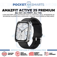 [Malaysia Set] Amazfit Active 2 Square (2S) Premium (Enhanced Health Tracking | Fully Intergraded AI