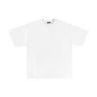 เสื้อยืดคอกลมแขนสั้นหลวมๆ สำหรับผู้ชายและผู้หญิง Kith ลายตัวอักษรปักเล็ก ทรงหลวม สไตล์เรียบง่าย เสื้