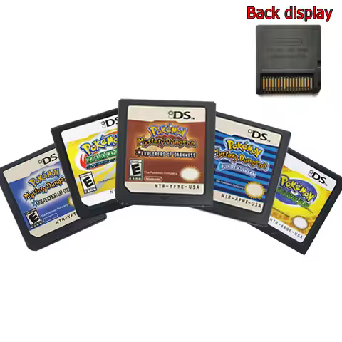 Pokemon Series DS Games Cartridge Explorers of Darknes Video Game Console Card Shadows of DS Card Fo