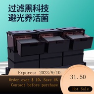 🧸Fish Tank Filter Box Top Mounted Filter Drip Box Water Purification Filter External Rain Box Aquarium Circulation Syste