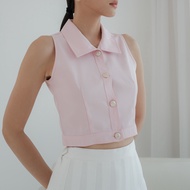 Monet Buttons Top
