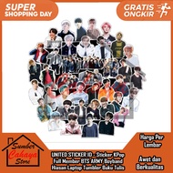 United Sticker Id Sticker KPOP BTS ARMY Full Member Complete Collection Cute Design Laptop Decoratio