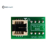 .Chips Socket QFN8/WSON8/MLF8/MLP8/DFN8 to DIP8 for CH341A TL866Ii Plus RT809H/F T48 T56 EZP2023 6X8