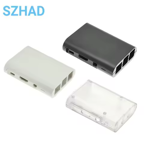 Raspberry Pi 2 Generation B / Raspberry Pi 3 Generation Black Case Cover Shell Enclosure Box ABS Box