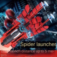 Spiderman Web Shooter Glove Toy Wrist Transmitter Web Shooter Launcher Glove Toy Cosplay Prop Set Ki