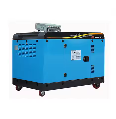 15KVA single phase three phase voltage silent type diesel generator