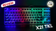 Nubwo X21 TKL Mechanical Full RGB Gaming Keyboard คีบอร์ดเมคานิคอล