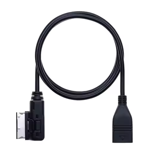 Music Interface Cable Adapter USB Music Interface AMI MMI AUX MP3 Cable Adapter For Audi Q5 Q7 R8 A3