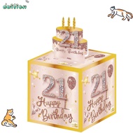 DUILIAN Birthday Pull-Out Money Gift Box, 16th/18th  Party Money Roll Gift Box, Interactive Design G