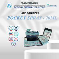 SANISHARK HAND SANITIZER 20ML - POCKET SPRAY *75% Alcohol*