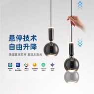 Pendant Lighting 1 Light Globe Pendant Light, Modern Adjustable&Touch Control Hanging Ceiling Light 