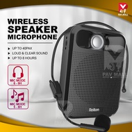 Rolton K700 Speaker with Wireless Headset Microphone ( FM | 2.4G | UHF ) Voice Amplifier for Teacher