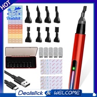 Reciprocating Sander, Mini Detail Sander Tool, USB Quick Charging Electric Sanding Pen for Grinding 
