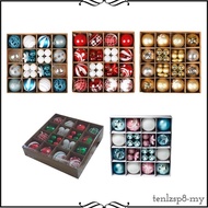 [Tenlzsp8] 36-piece Set, Decorations, Hanging Baubles, Baubles for Birthday Parties, Christmas Trees