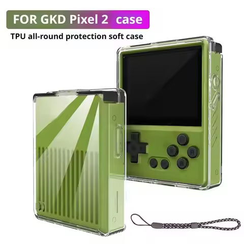For GKD Pixle 2 Game console protective case Transparent Frosted TPU All-inclusive Anti-drop Protect