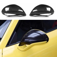 Real Dry Carbon Fiber Car Side View Mirror Cover Replace For Porsche 911 991 Sport GT3 GTS RS S Caym