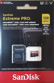 sandisk extreme pro 128gb microsdxc uhs i v30
