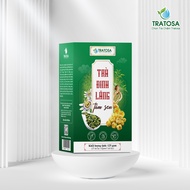 Trà đinh lăng tâm sen TRATOSA 6 Vị thảo dược - 50 túi lọc giúp an thần ngủ ngonsâu giấc