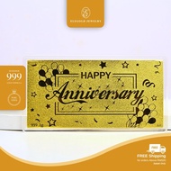 Elegold 999 Emas | 1g Wafer Gift Hadiah Wedding Birthday Pengantin | Gold Bar | HAPPY WEDDING Gold B