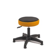 AC RABBIT【B款-短款】升降椅/美容刺青椅/辦公椅 編織皮旋轉圓椅