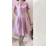 ‼️buy 4 free 1‼️ Cayra Couture pink pleated dress L